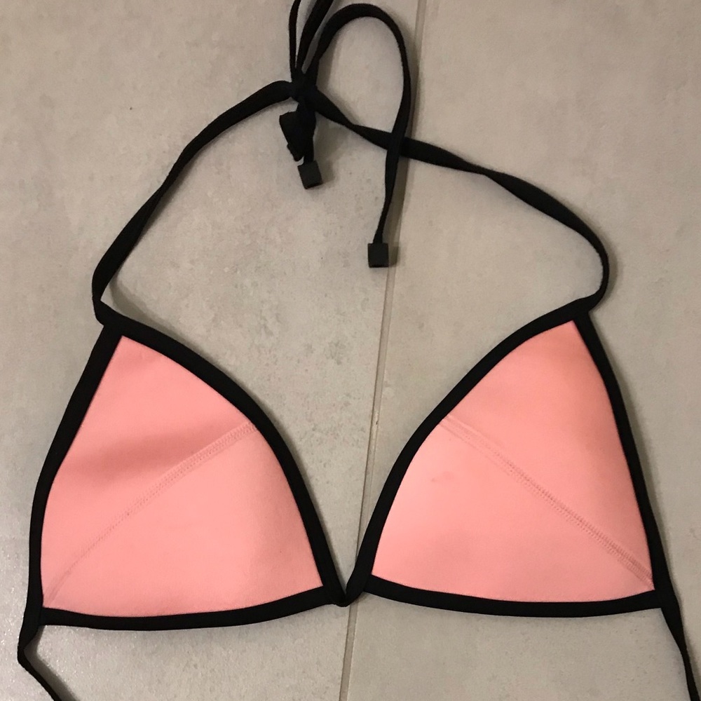 TRIANGL pink bikini top size L